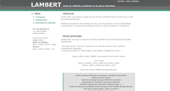 Desktop Screenshot of lambertsarl.com