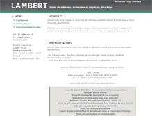 Tablet Screenshot of lambertsarl.com